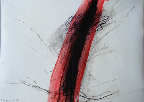 ArnulfRainer, Untitled, 2007, MixedMedia on Paper, 42x59cm, CourtesyGHCandArnulfRainer, CopyrightArnulfRainer (2)