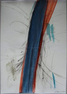 ArnulfRainer, Untitled, 2007, MixedMedia on Paper, 59 x 42 cm, CourtesyGHCandArnulfRainer, CopyrightArnulfRainer (1)