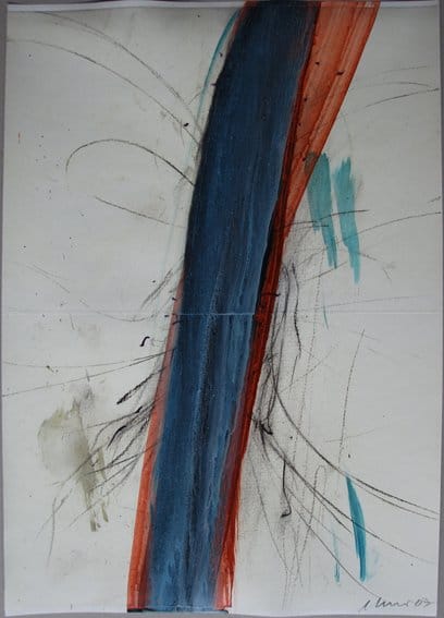 ArnulfRainer, Untitled, 2007, MixedMedia on Paper, 59 x 42 cm, CourtesyGHCandArnulfRainer, CopyrightArnulfRainer (1)