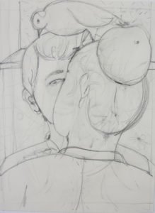 Michael Ziegler, Paar mit Vogel, 28 x 21cm, 2011, GalerieHeikeCurtze (5)
