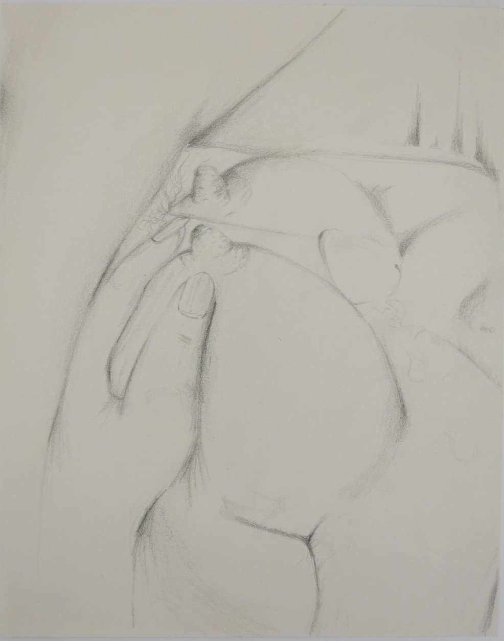 Michael Ziegler, Untitled, 2000, pencilonpaper, 26x21 cm, CopyrightMichaelZiegler, CourtesyGalerieHeikeCurtze (2)