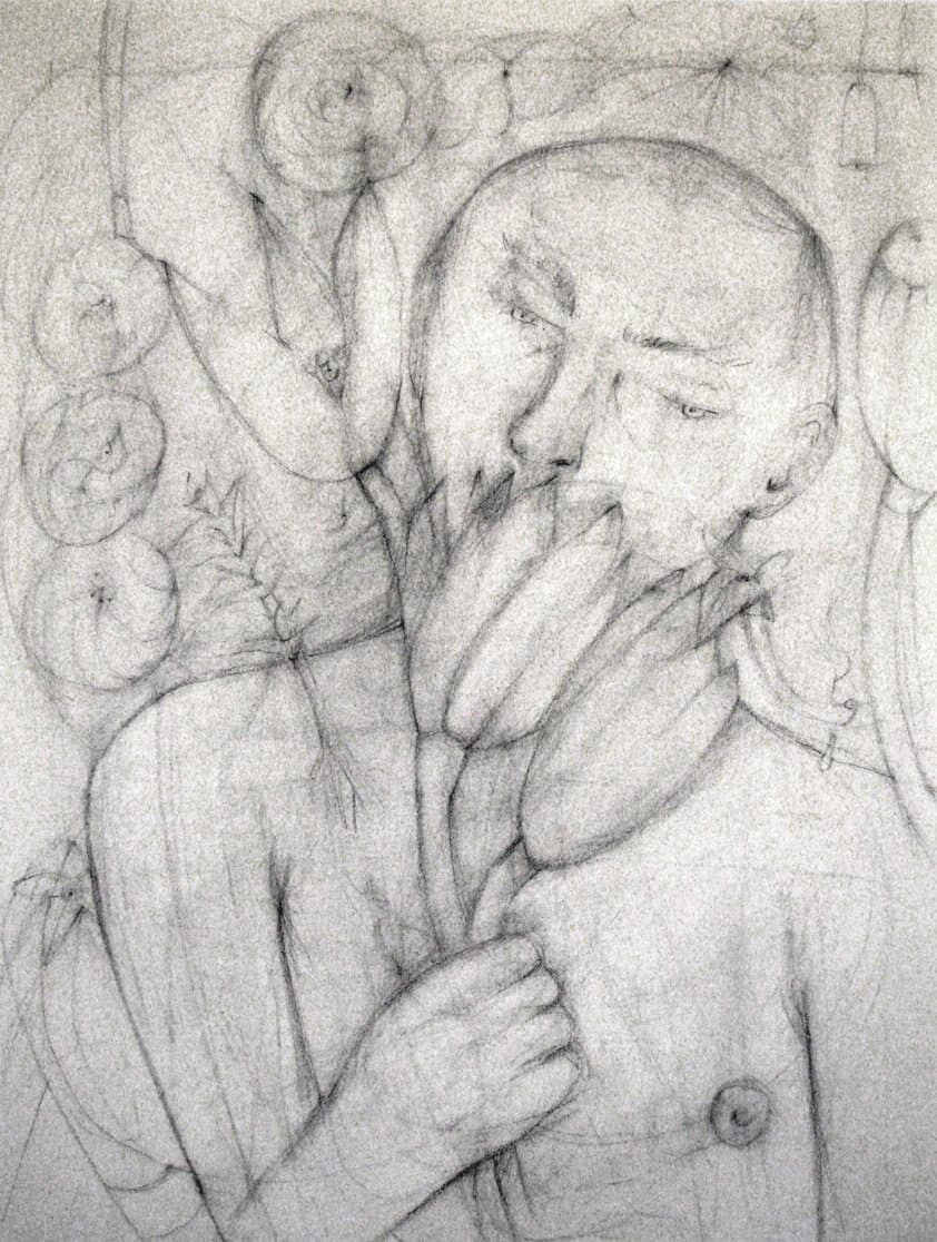Michael Ziegler, Untitled, 2004, pencilonpaper, 34,5 x 26 cm, CopyrightMichaelZiegler, CourtesyGalerieHeikeCurtze (1)
