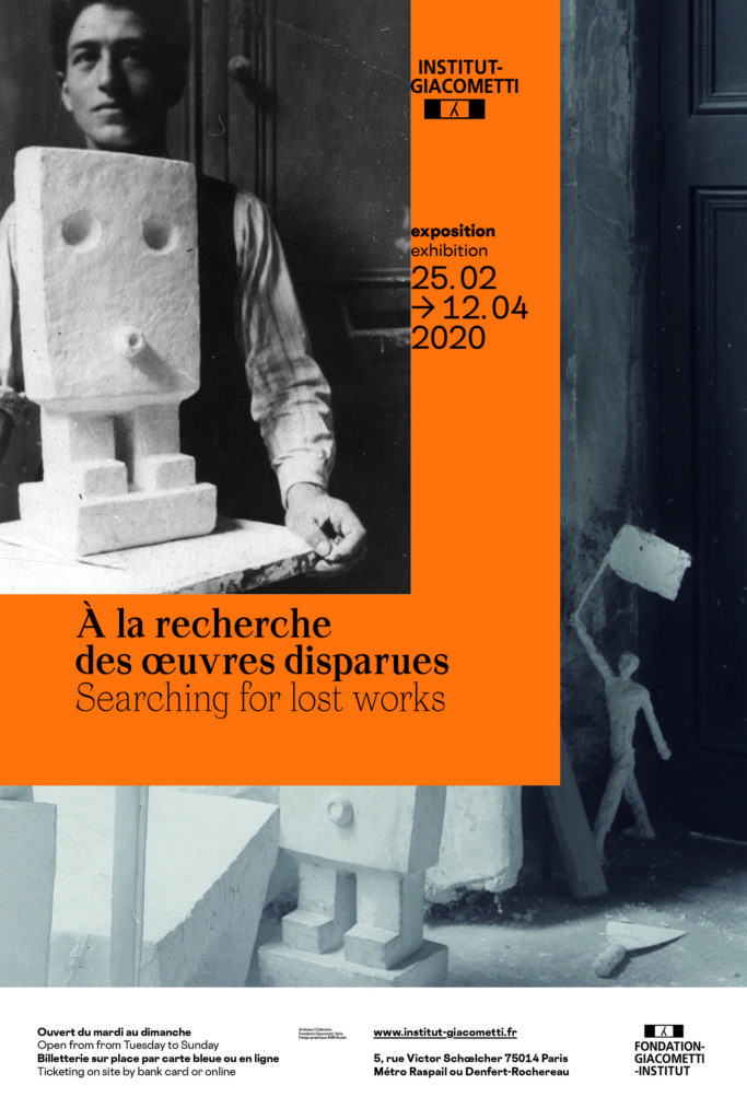 Institut Giacometti_Exposition oeuvres disparues wp