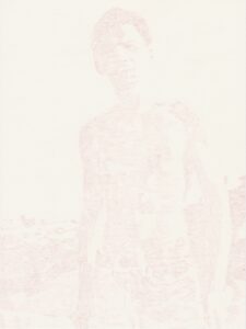 © Jean Crotti, Sans titre, 2012, crayon de couleur sur papier, 34×42 cm