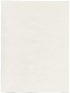 © Sophie Jodoin, la cicatrice, 2021, embossage sur papier Strathmore : embossing on Strathmore paper, 30,5 x 22,9 cm