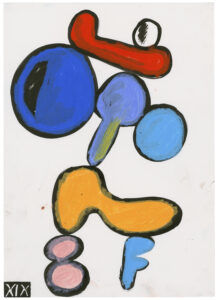 Tiziana Jill Beck_XIX (#156)_2018_oil crayon and ink on paper_26x36cm_courtesy REITER Leipzig � Berlin_© the artist