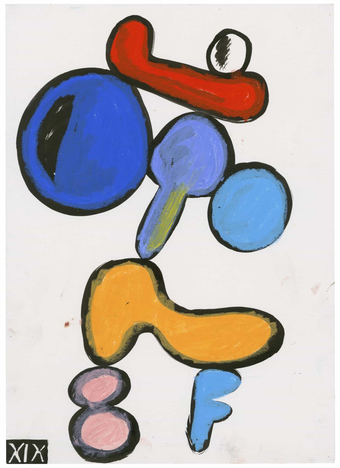 Tiziana Jill Beck_XIX (#156)_2018_oil crayon and ink on paper_26x36cm_courtesy REITER Leipzig � Berlin_© the artist
