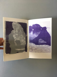 Elsa ABDERHAMANI, Perdue, 2021, impression 100 ex, risographie 3 couleurs, Courtesy artiste, ©ElsaAbderhamani