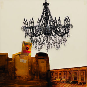 RAHMOUN Thilleli, Auca (R47), 2020, Technique mixte sur plaken, Mixed technic on plaken, 50 x 50 cm, courtesy artiste, ©Thilleli Rahmoun