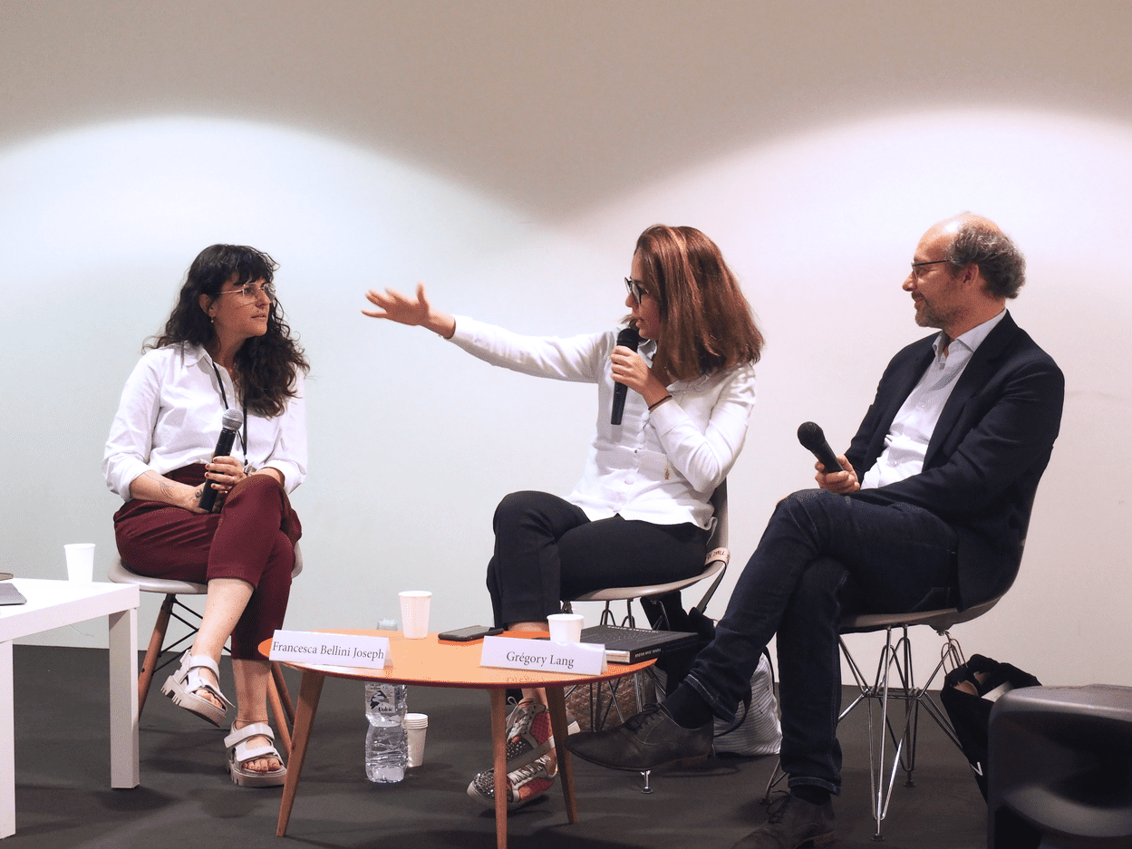 Talk "Collectionner le dessin contemporain" Modération par Joana P.R. Neves avec Francesca Bellini Joseph (Collectionneuse) et Grégory Lang (Art Advisor et commissaire indépendant)