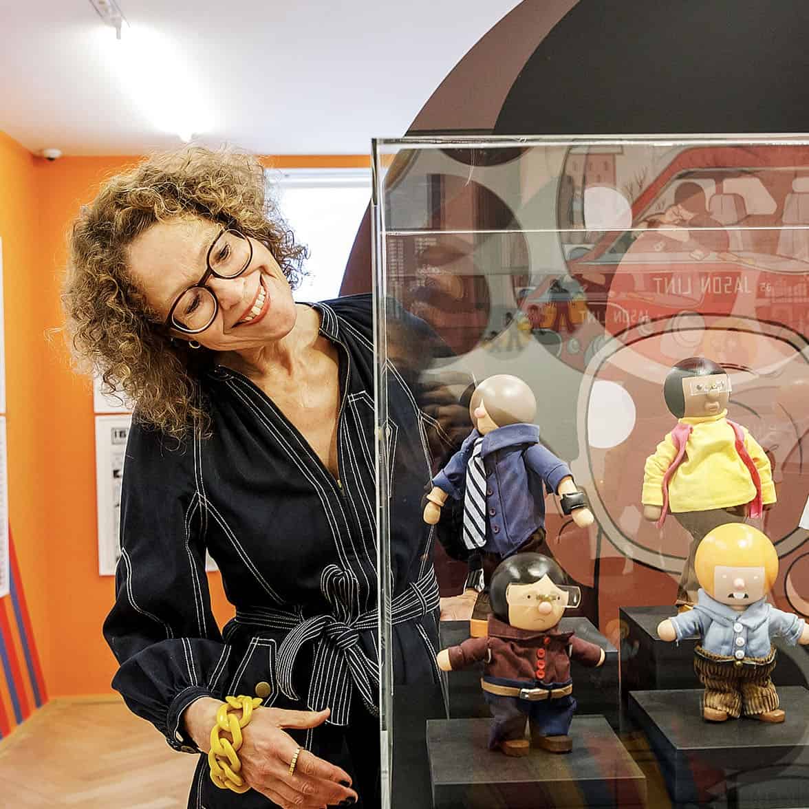 Anette Gehrig, Chercheuse en sciences de l’art, directrice et conservatrice du Cartoonmuseum Basel